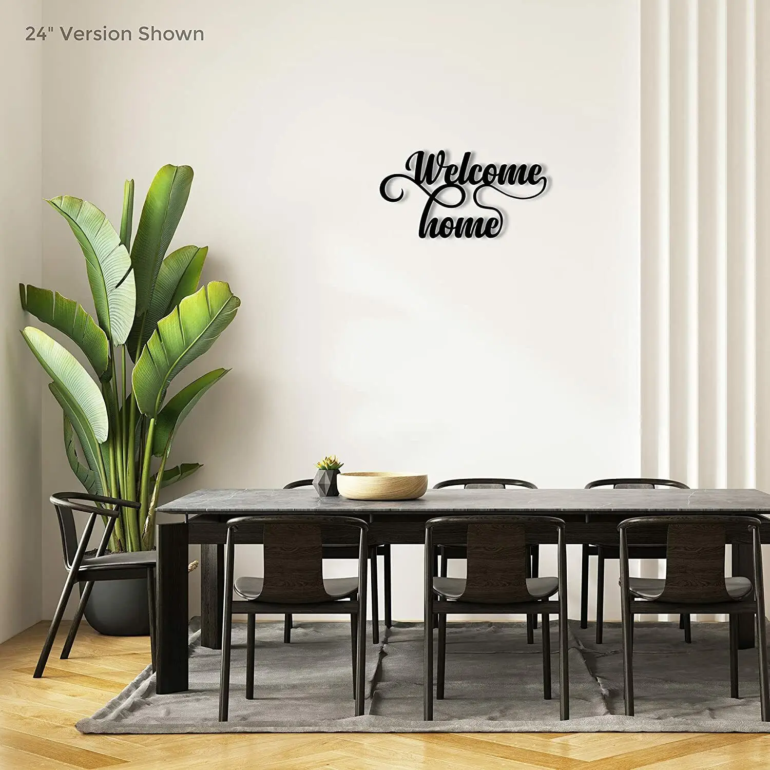 

Welcome Home - Beautiful Metal Home Decor Decorative Metal Art Wall Sign New