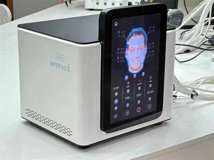 Фото Портативная машина MF8 MFFACE Подтяжка лица Подтяжка кожи Укрепляющая EMS Устройство для красоты лица №2