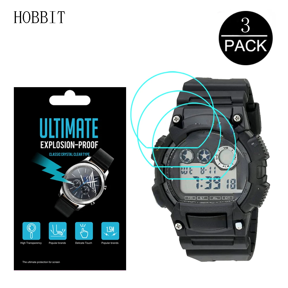 Противоударная пленка HD Nano для Casio W735H TRT-110H G8900A экрана с защитой от царапин и ПЭТ