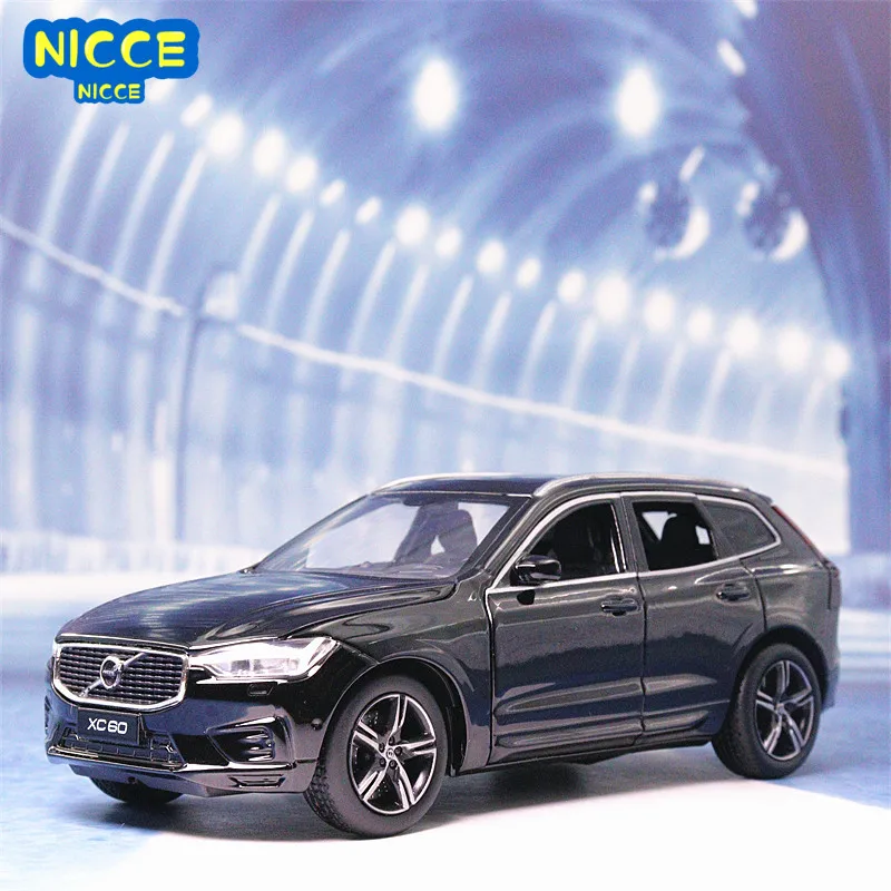

Nicce 2020 New 1:32 Alloy XC60 SUV Off-road Diecast Model Toy Cars Sound Light Pull Back Car Vehicle Toys for Children A312