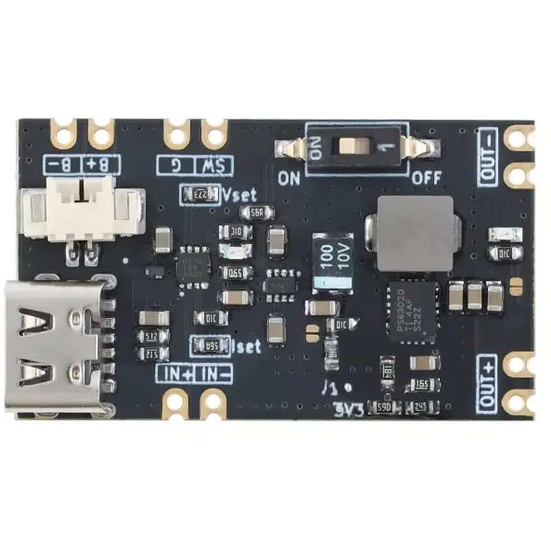 Фото Модуль ИБП для микроконтроллеров ABJF-3.3V 5V с выходом 1.5A/1A, плата зарядки литиевых батарей №2