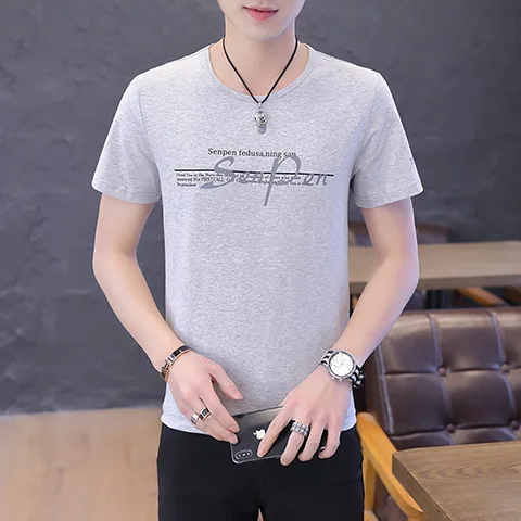 

606 100% cotton digging the moon print funny mens o-neck t shirts fashion men's tops men T-shirt cool men tshirt male men tee