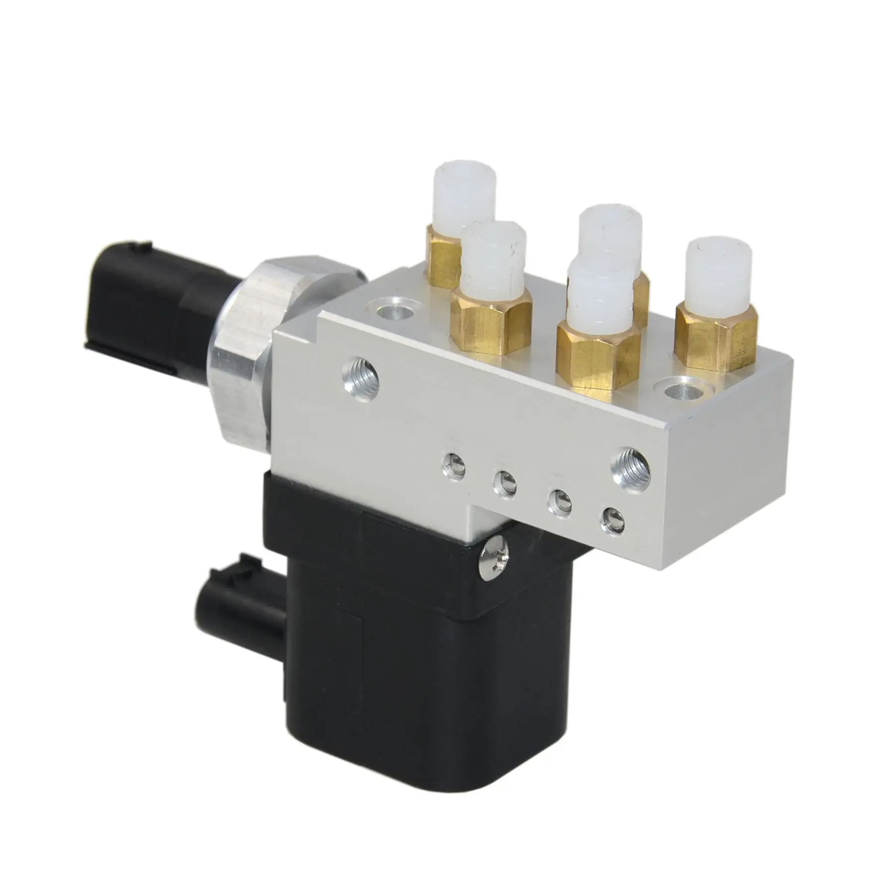 

AP02 Compressor air suspension solenoid valve block A 211 320 01 58 A2113200158 211 320 01 58 2113200158