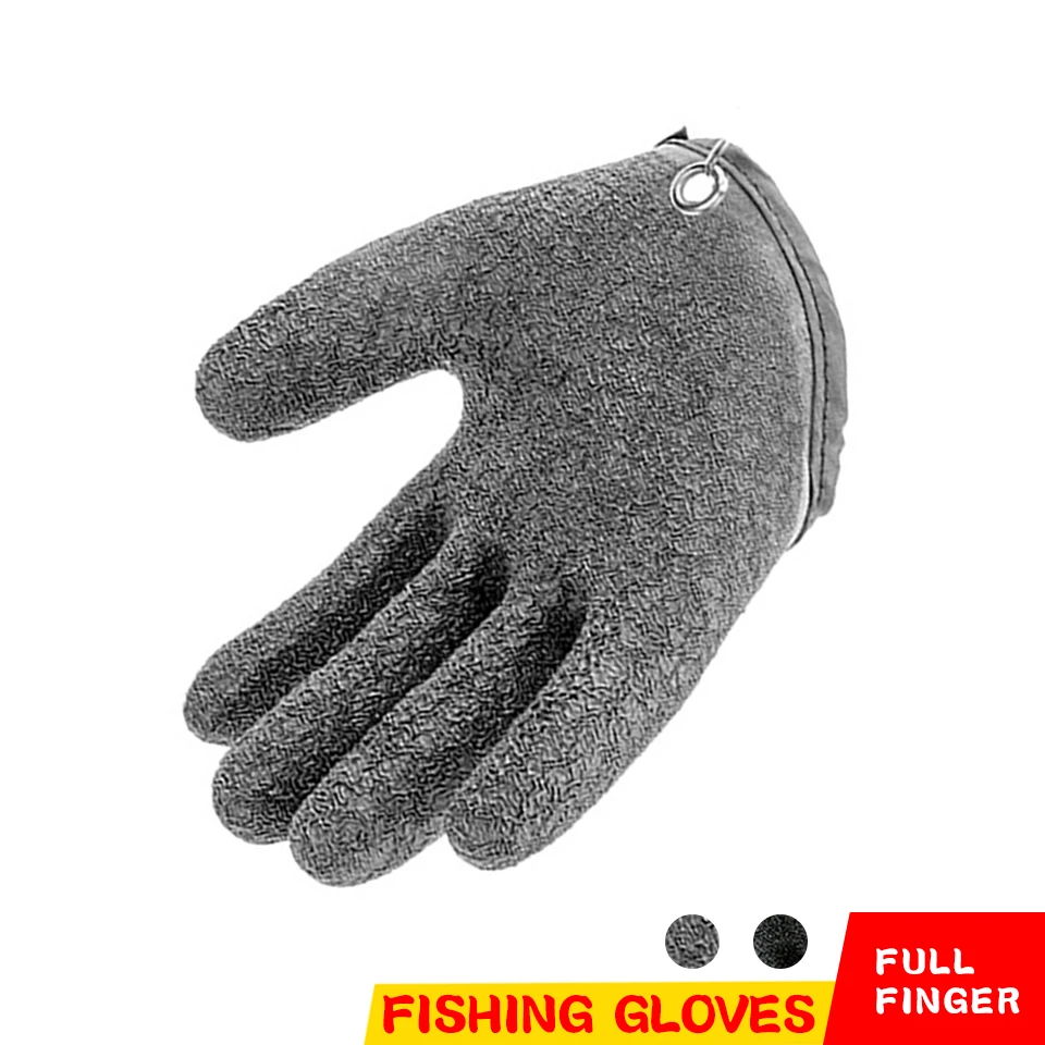 

Перчатки для рыбалки на открытом воздухе, Нескользящие профессиональные защитные перчатки с полными пальцами, перчатки из латекса для рыба...
