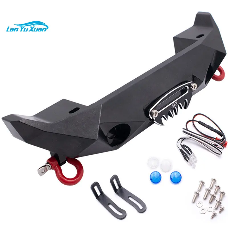 KYX Акция имитирует передний противоударный алюминиевый сплав CNC blade Wrangler бампер альпинистского автомобиля