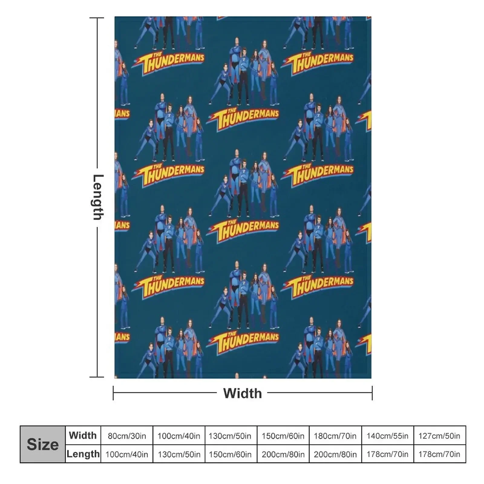 Одеяло Thundermans Beautifuls Retros Дизайнерские движущиеся одеяла