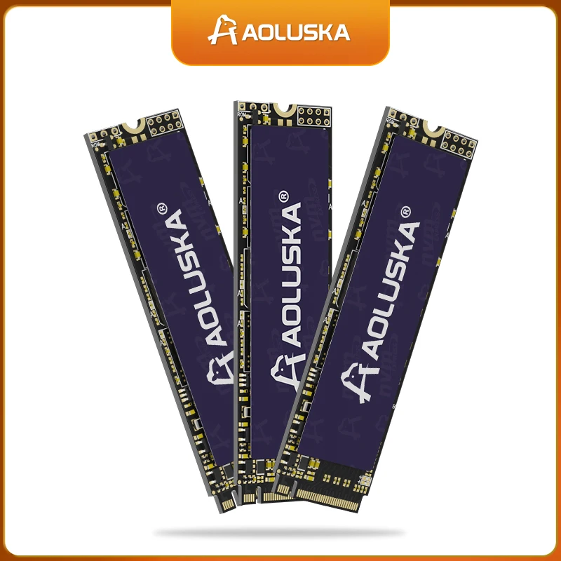 Внутренний жесткий диск AOLUSKA PCIe 3,0 NVMe M2 SSD 2280 128 ГБ 256 ГБ 512 ГБ 1 ТБ твердотельный накопитель для ноутбука, настольного компьютера