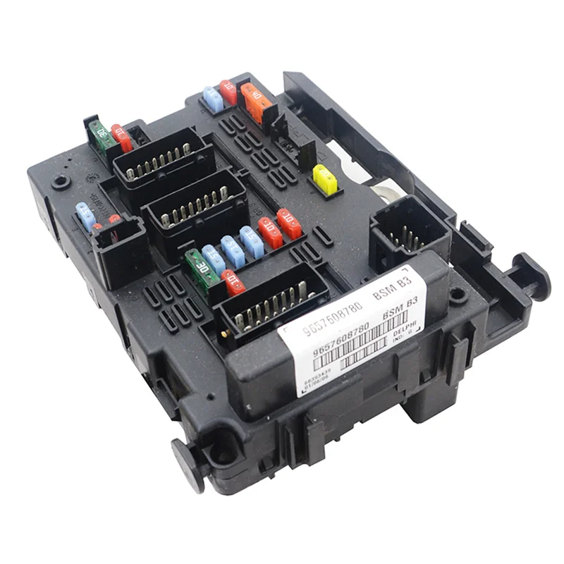 

Car BPGA Battery Manager Battery Fuse Box BSM B3 9657608780 for Peugeot 206 307 406 Citroen C2 C3 C5 Berlingo Xsara