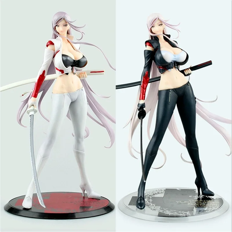 

26CM Anime Orchid Seed Triage X Yuko Sagiri Ver.Darkness PVC Action Figure Sexy Girls Collection Statue Doll Model Toys Gift