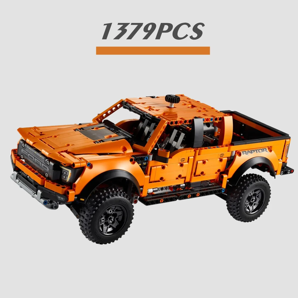 

NEW Boys kit Forded Raptors F-150 Pickup Truck Raptor Car Bricks 42126 Model Expert Building Blocks Toys