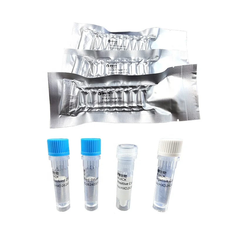 Набор для ПЦР в реальном времени Fasciola Hepatica (RT-PCR) в лиофилизированной форме, ветеринарный инструмент для тестирования скота, тест-полоски VIUICK ISO9001 (art.: 3920d7c6caa63) - 3920d7c6caa63