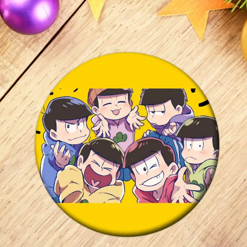 1pcs Anime Osomatsu Cosplay Badge Cartoon Karamatsu Choromatsu Ichimatsu Jyushimatsu Brooch Pins Collection Badges for Backpacks |