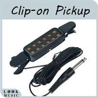 clip on pickup acoustic electric guitar transducer 12 hole transducer amplifier acoustic guitar bass pickup