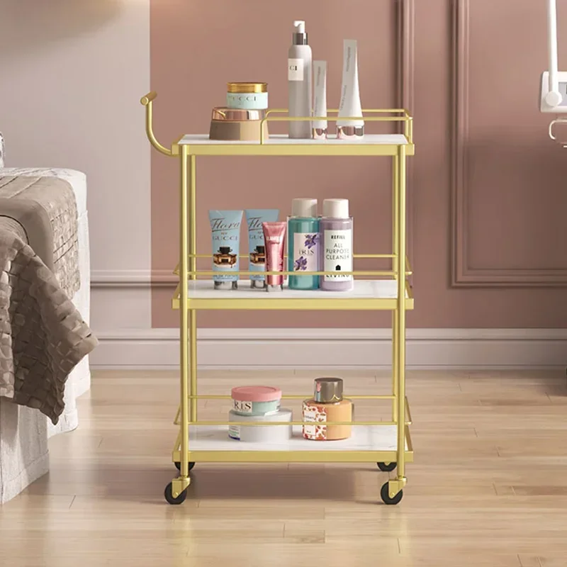 Парикмахерская в итальянском стиле современная тележка многофункциональная