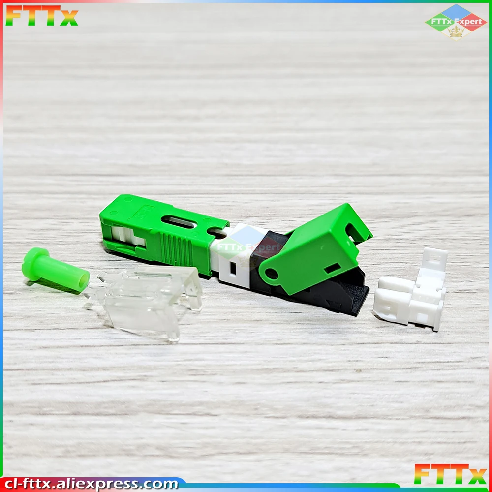 ESC250D FTTH SC APC and SC UPC Single-Mode Fiber Optic Quick Connector FTTH SM Optic Fast Connector