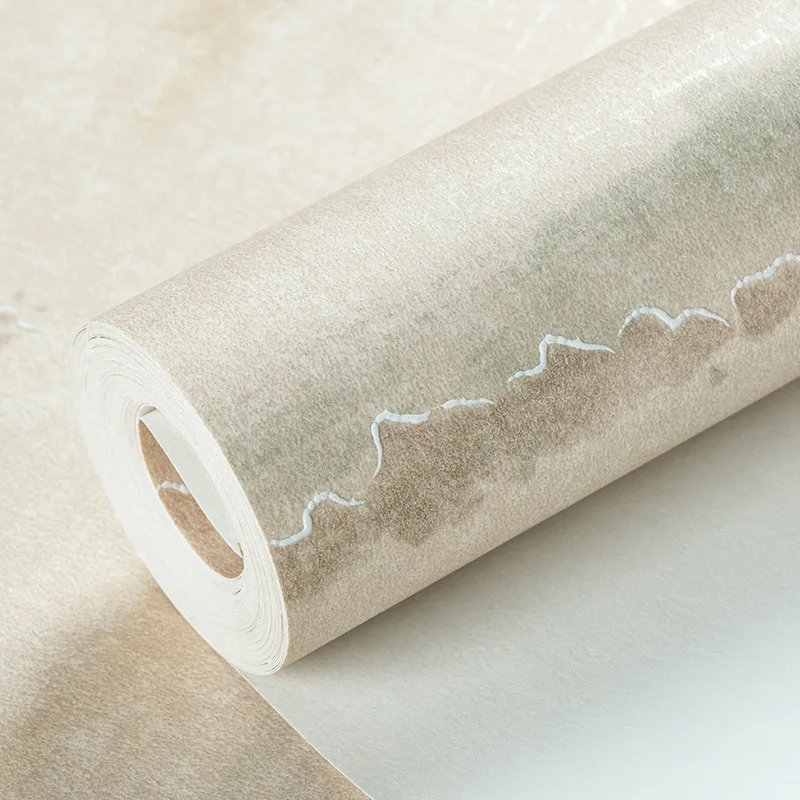 

Оптовая продажа, новый китайский пейзаж, фон на стену, чернила, классические, для гостиной, крыльца, нетканые обои, Чайный дом, конференц-зал