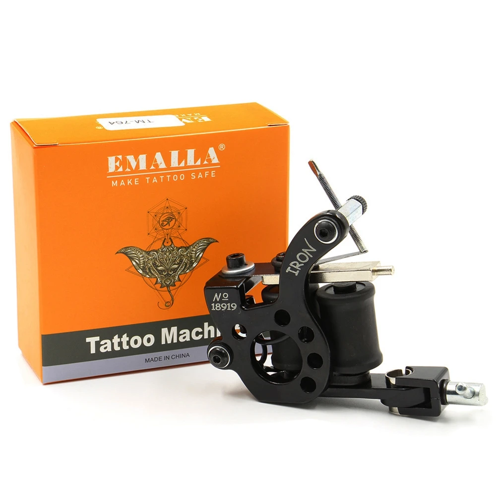 Professional Coil Tattoo Machine Copper Coils Iron Shader Liner Permanent Make Up Accessories for Body |