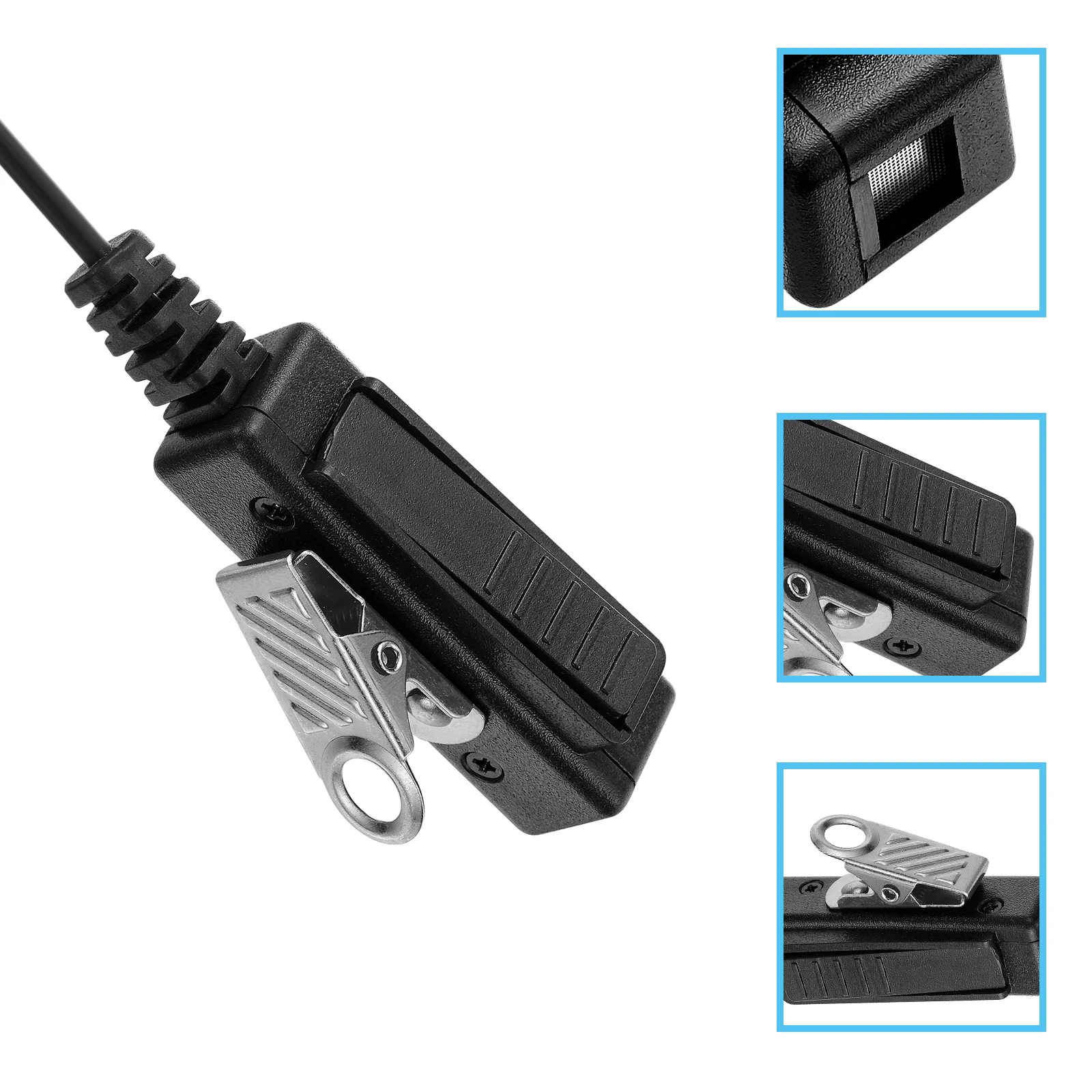 Walkie Talkie Two Way Radio G Shape Headset with Mic and PTT for Sepura STP8000 STP8030 STP8035 STP8038