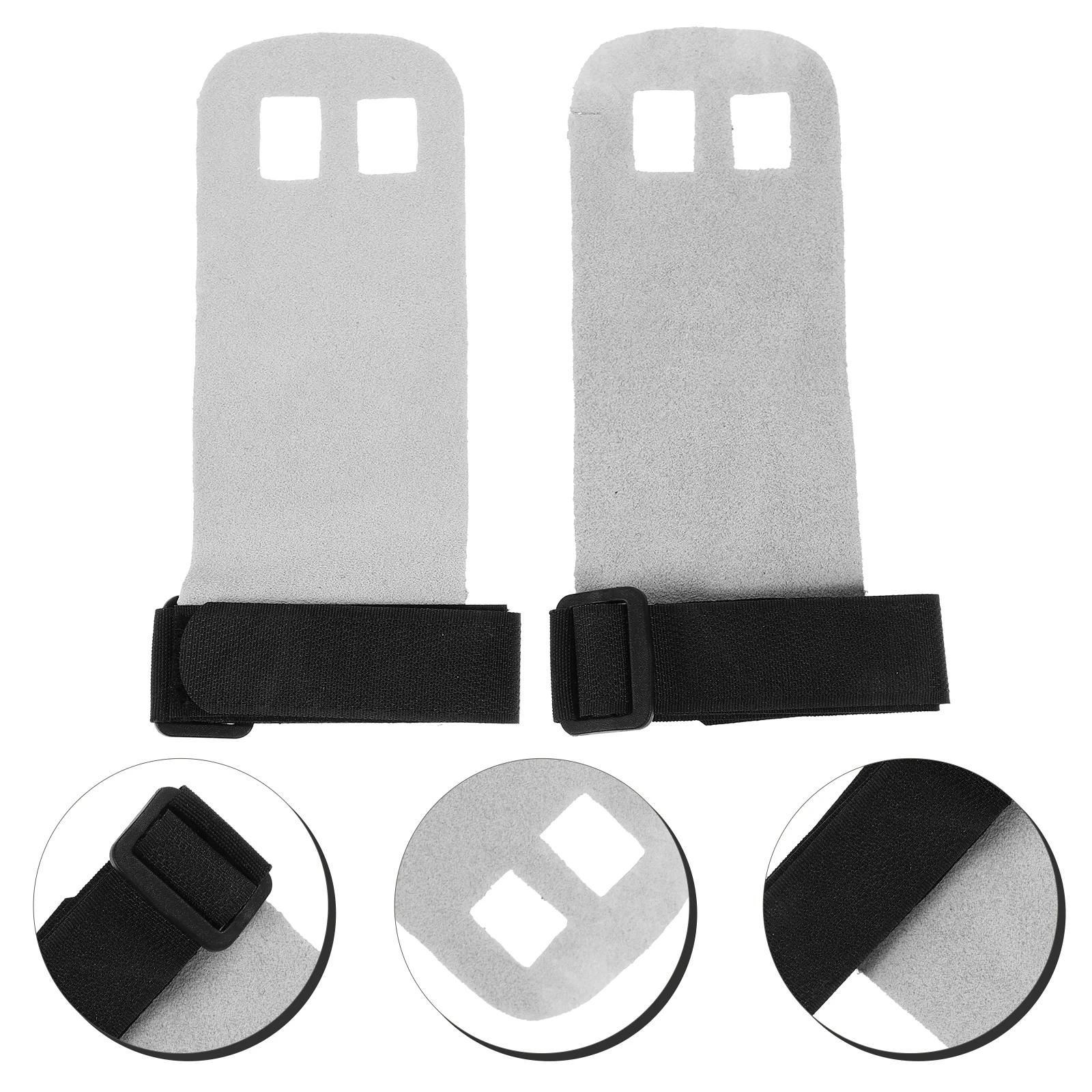 

Wrist Tape Palm Guards Barbell Grip Belt Weightlifting Pad Cowhide Protector Household Gymnastics Support Fitness Grips