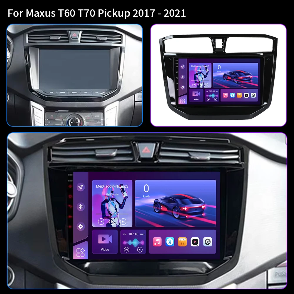 Фото 10-дюймовая система Android 15 для Maxus LDV T70 T60 MG Extender 2019-2022 Автомобильный радиоприемник Беспроводной Carplay Auto Media GPS Голосовое управление DSP №2