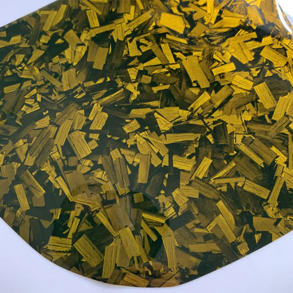 100x152 см PET- HD золотые матовые Сатиновые кованые Углеродные волоконные виниловые