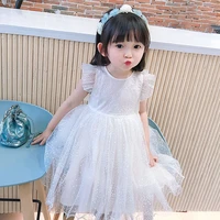 toddler girl clothes princess dress for girls flower girl dresses cute mesh tutu girls dress