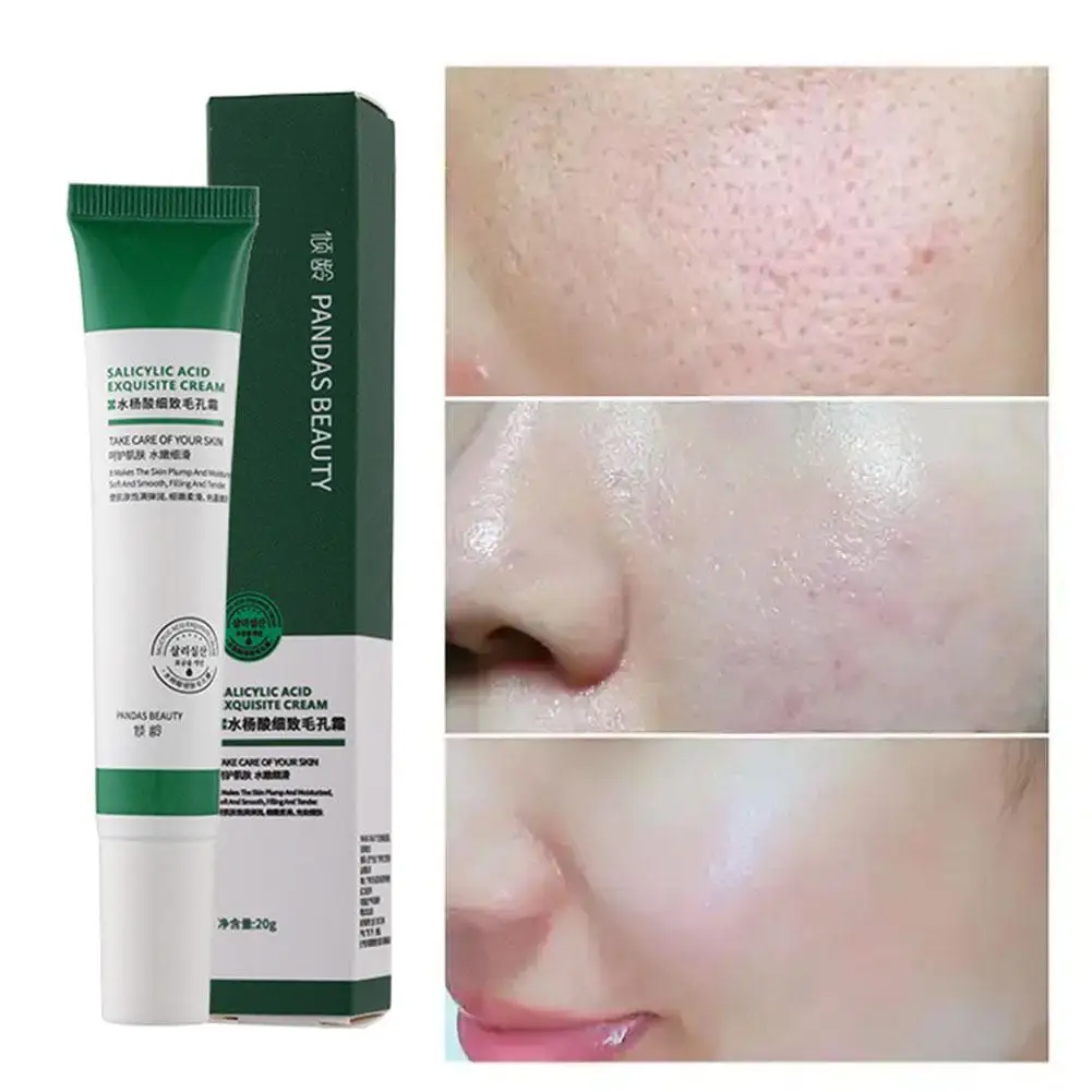

Salicylic Acid Pore Refining Cream Anti-Wrinkle Firming Skin Facial Whitening Control Care Anti-Aging Essence Oil 20g Colla O9N3