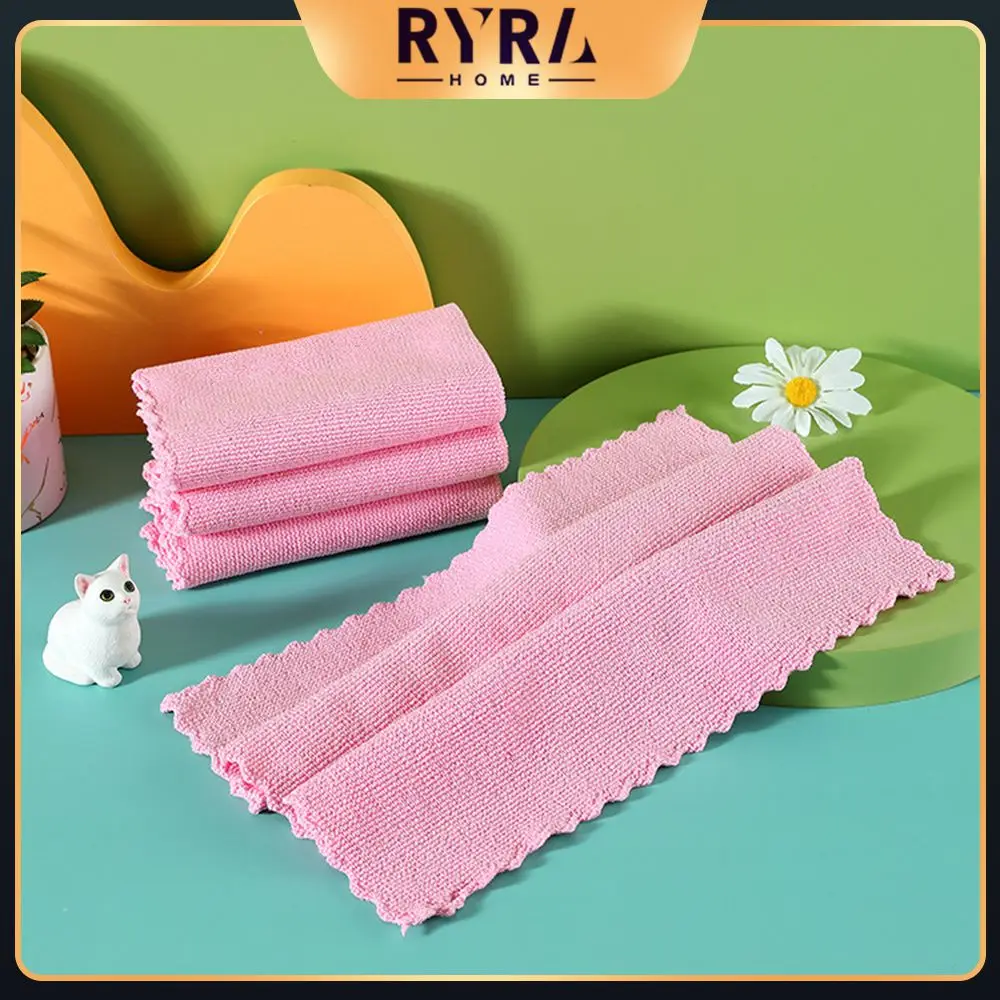 

Absorbent Scrubbing Cloth Wipe The Table Cabinet 1pcs Dish Cloth Traceless Delicate And Soft Rag Cleaning Cloths Cleaning Towel