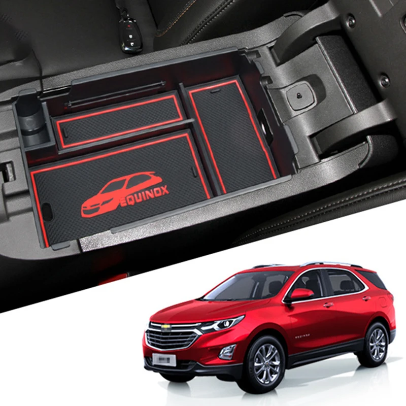

Центральный лоток для хранения для Chevy Chevrolet Equinox 3 MK3 3-го поколения 2017-2023 и Holden Equinox EQ 2018-2020