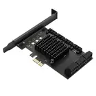 Плата расширения PCI-E на SATA 810, 53,0 портов, 6 Гбитс, PCI-E X4