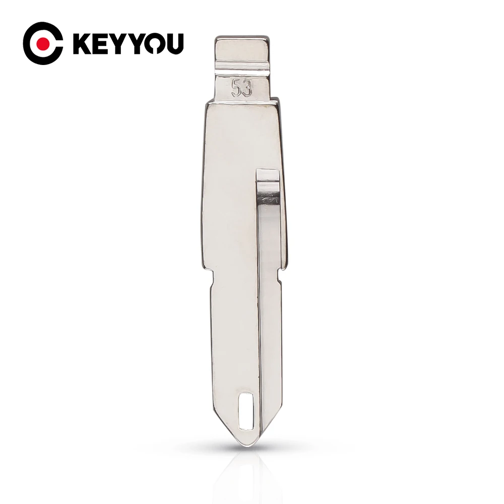 

Ключ для автомобиля KEYYOU, лезвие для автомобильного ключа 53 #54 #58 #99 #72 #73 #122 #83 #, Автомобильный ключ для Citroen C4L Triumph для Peugeot 307 207 для KD