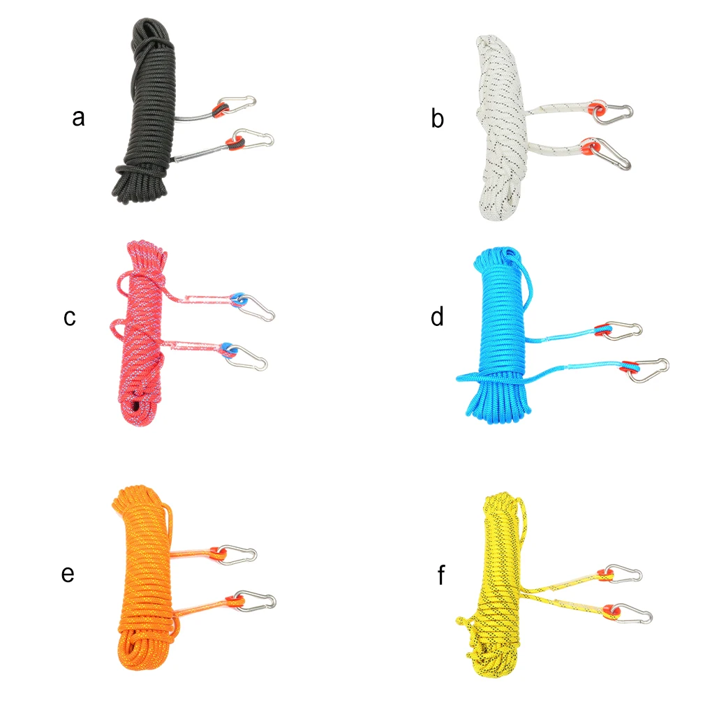 

Swimming Snorkeling Diving Ropes Quick Release Buckle Polyester Portable Climbing Lanyard with Carabiner Sports Accessories
