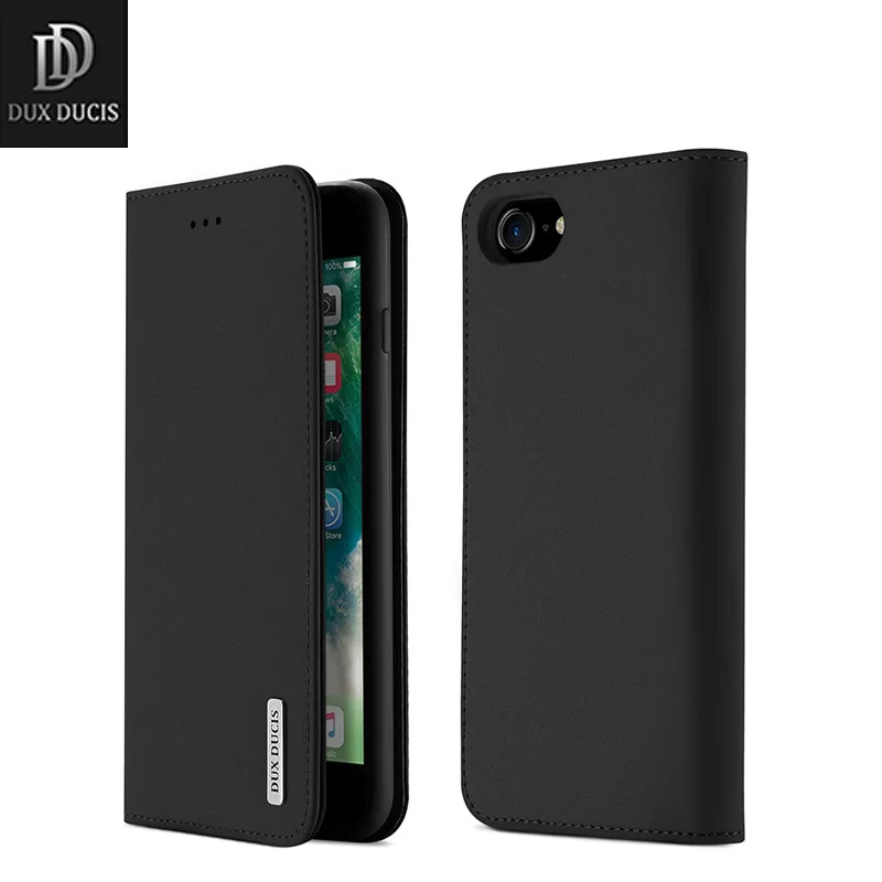 

Роскошный чехол-кошелек Dux Ducis из натуральной кожи для Iphone Se 2020, винтажный Чехол-книжка для карт для Iphone 12, 11 Pro, Xs, Max, Xr, X, 7, 8, новинка