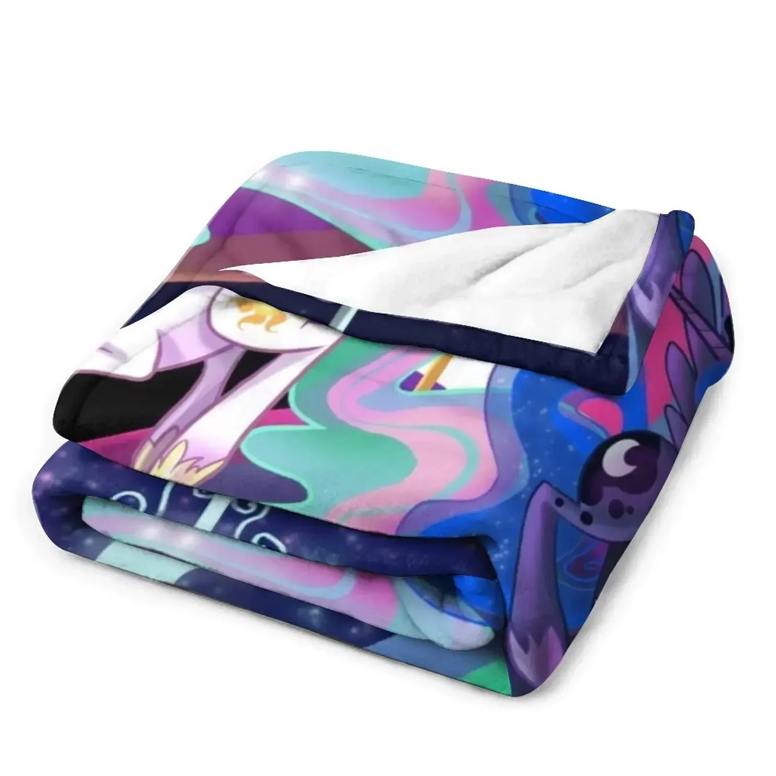 Солнце и Луна Сестры- MLP Пледы Постельное белье Диван