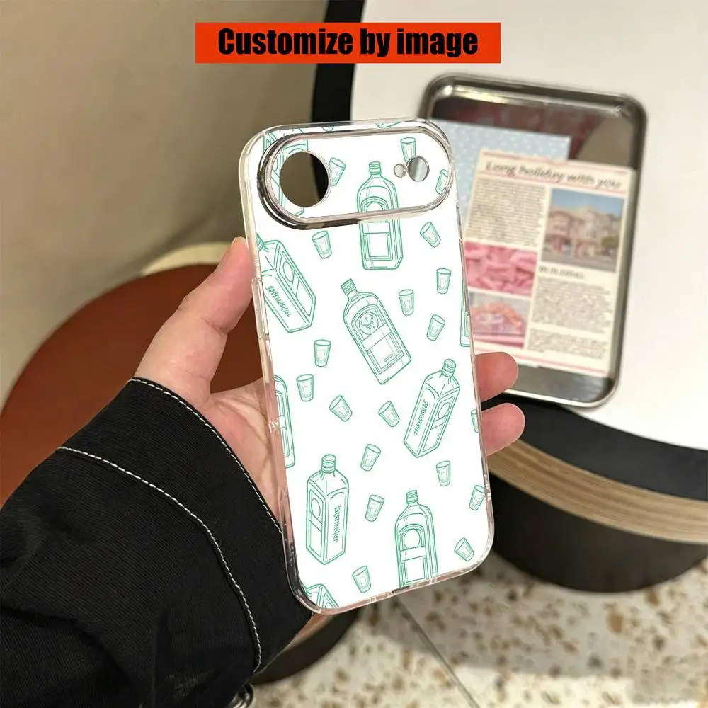 Чехол для телефона Jagermeister с логотипом L для iPhone 17 16 15 14 13 12 11 Mini Pro Max Plus, прозрачный (art.: 3920dadcede52) - 3920dadcede52