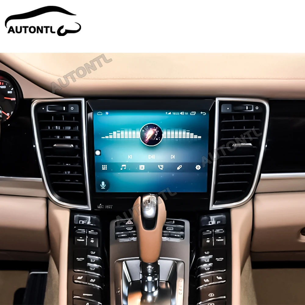 Фото Для Porsche Panamera 2010-2017 8,4 дюйма Tesla Style сенсорный автомобильный радиоприемник с экраном Android навигация Carplay DSP BT мультимедийный плеер WIFI №2
