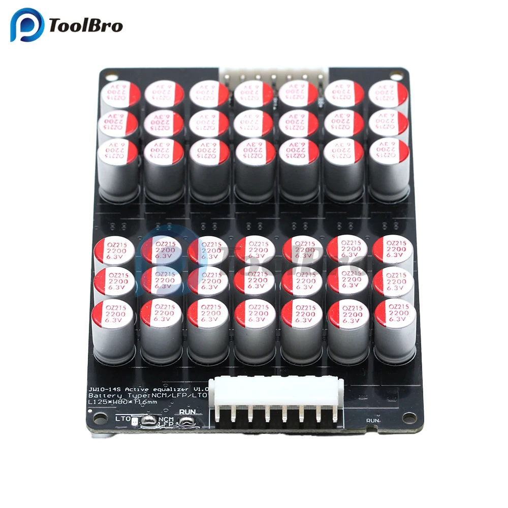 10-14S BMS NCM LFP литий-ионный Lipo Lifepo4 LTO литиевый аккумуляторный элемент активный