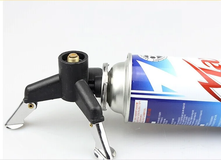 Коннектор адаптера газовой плиты Camping Gas Stove, трехногий тренога для баллона, оборудование для кухни.