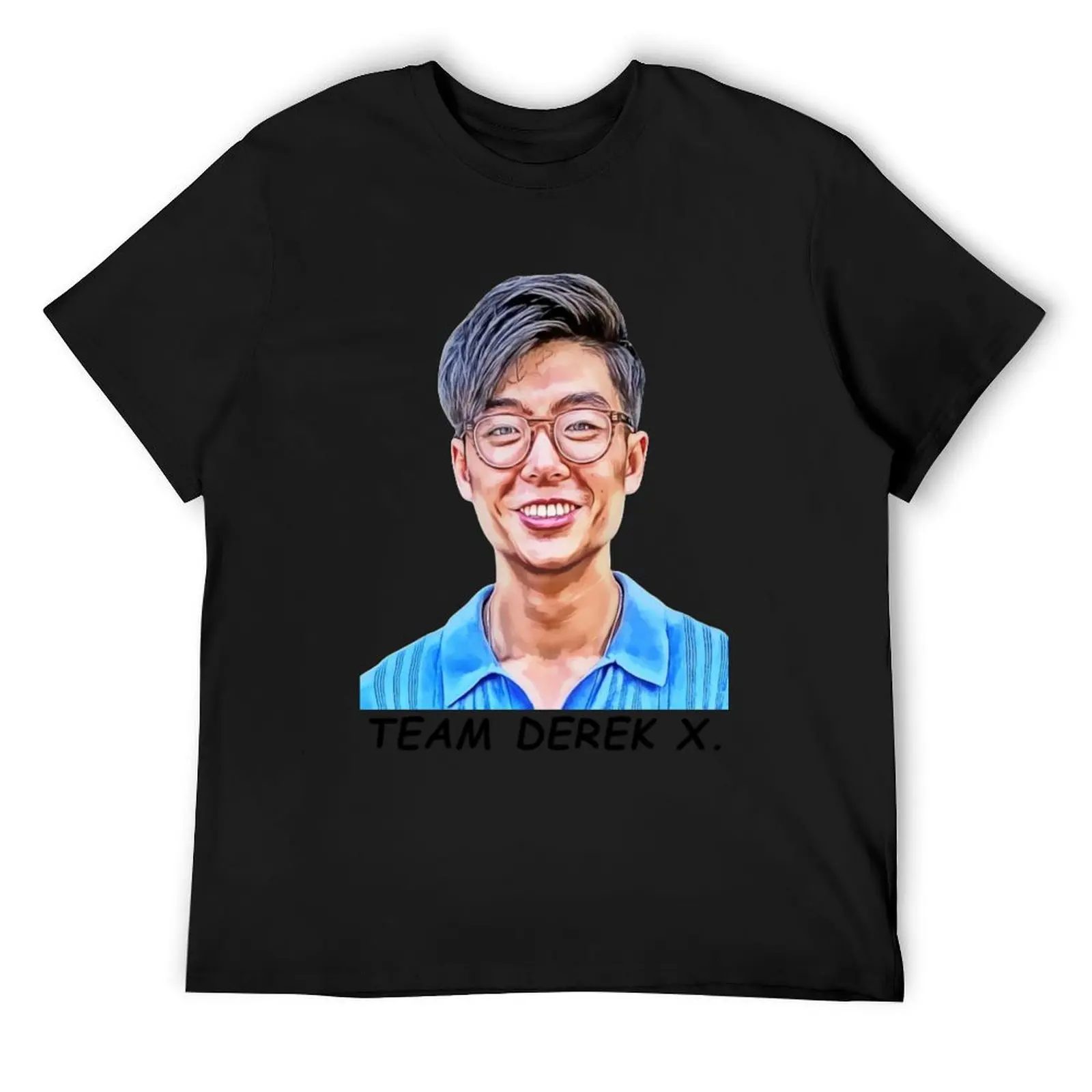 bb23 Team derek x. футболка пот винтажная рубашка с аниме винтажные футболки мужская