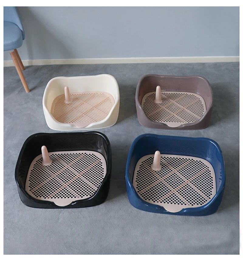 Переносной Туалет для собак пластиковый двухслойный туалет дрессировки и кошек