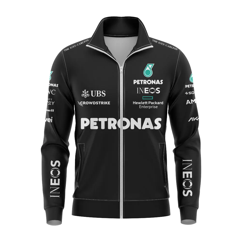 Men's racing team jacket, new excuse coat 2023 for spring sports fall man size with ritsleting Formula One team
