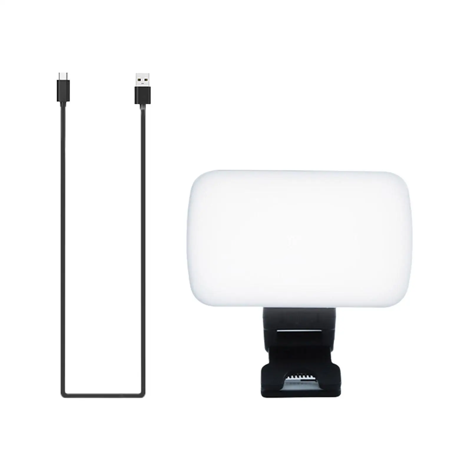 

Pocket Photo Light 3000-6500K Mini LED Video Light for Camera Laptop Computer Photography Meeting Call Lighting