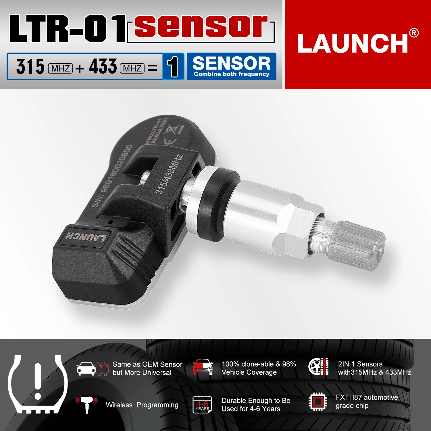 Датчики tpms launch. Датчики tpms launch
