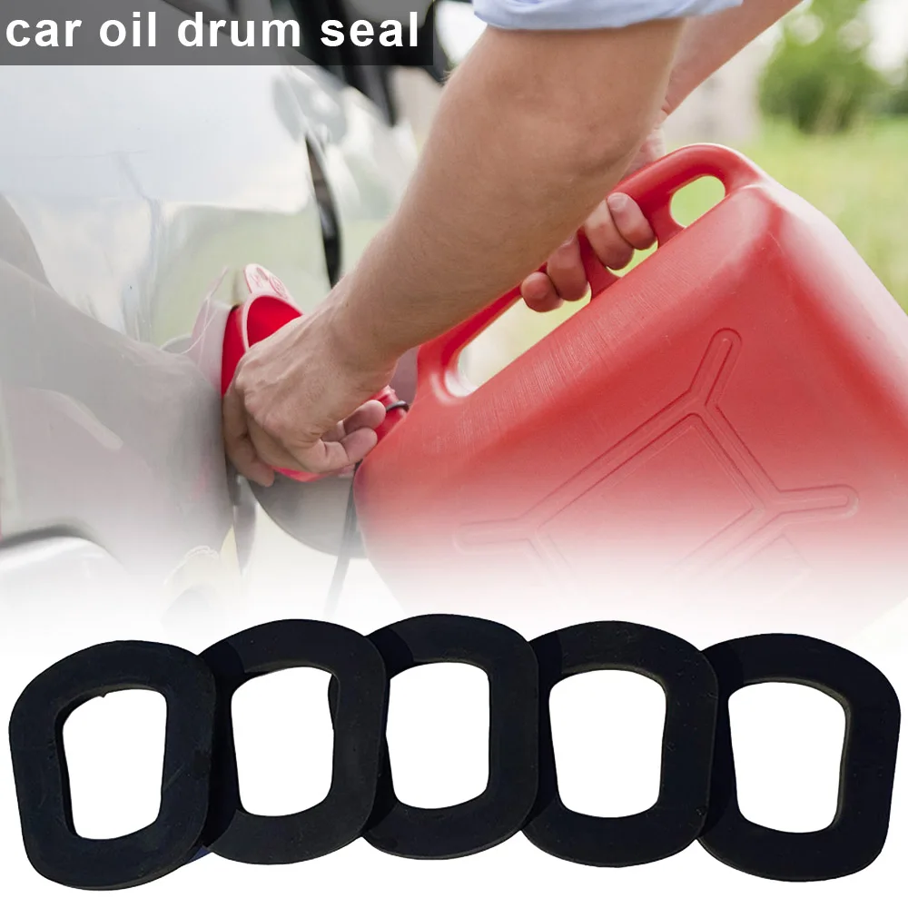 

Newly 10 PCS Automotive Oil Drum Sealing Ring Rubber Replacement for Fuel Can Fuel Can Gasket Metal Canister Seal