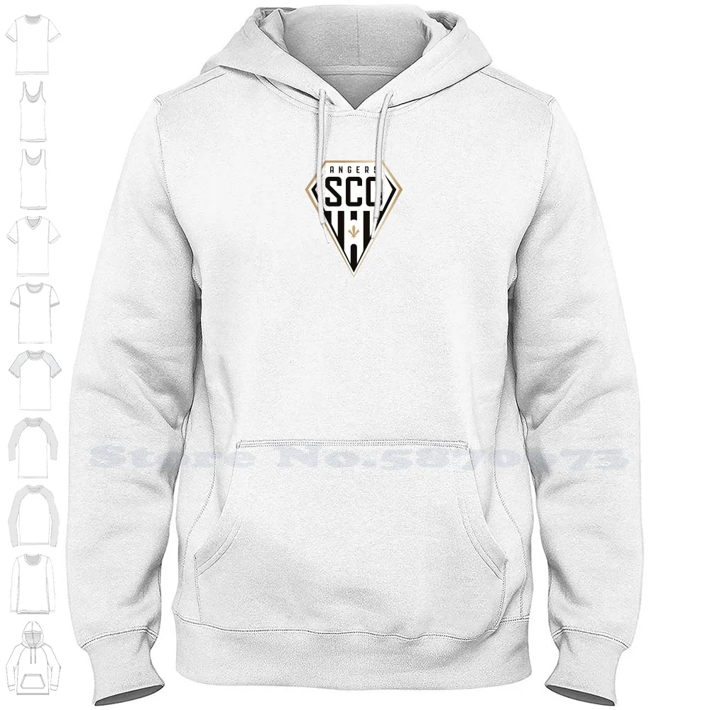 

Angers Logo Casual Clothing Sweatshirt Printed Logo Graphic Hoodie