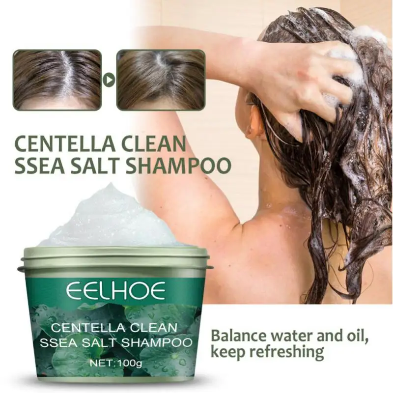 

Eelhoe Снежная морская соль шампунь с морской солью очищающий шампунь для удаления жирной перхоти зуд увлажняющий кожу головы средства для ухода за волосами