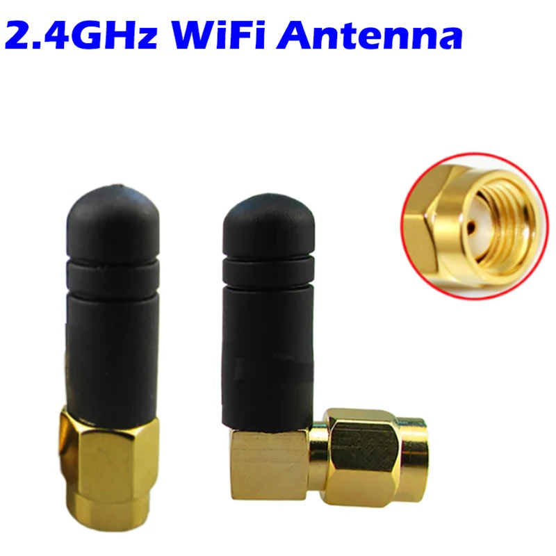 Антенна Wi-Fi 3DBi 2 4 ГГц шт. маршрутизатор SMA папа Bluetooth антенны беспроводной модуль