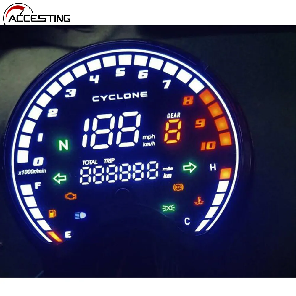 Запчасти для мотоцикла CYCLONE RE2 электронный прибор в сборе с измерителем