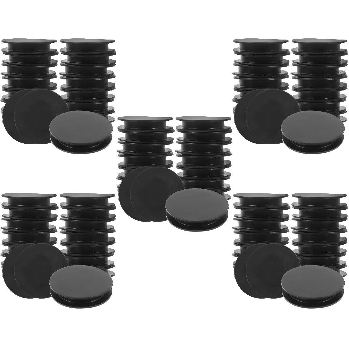 

200 Pcs Rubber Stopper Bank Money Box Stopper Coin Bank Stoppers Money Box Plug Piggy Bank Bottom Cover Jar Piggy Bank Stopper