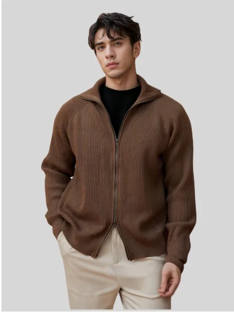 Осень/зима повседневный легкий спелый мужской кардиган тяжелое вязаное пальто